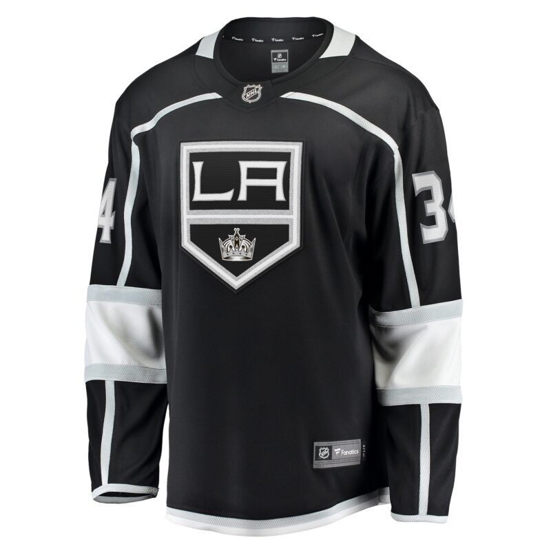 Arthur Kaliyev Los Angeles Kings Home Breakaway Player Jersey - Black - Image 2