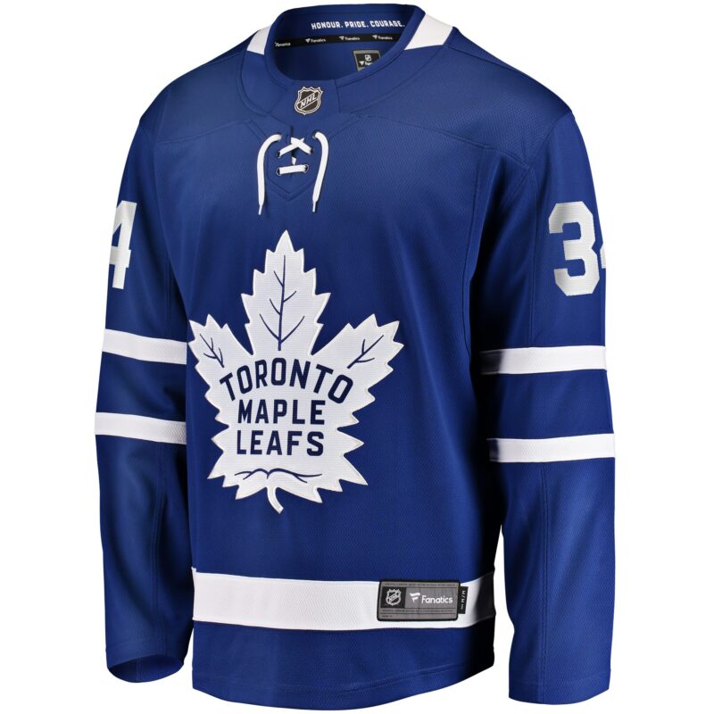 Auston Matthews Toronto Maple Leafs Home Breakaway Jersey - Blue - Image 2