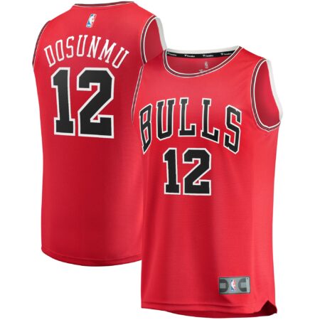 Ayo Dosunmu Chicago Bulls Fast Break Jersey - Icon Edition - Red