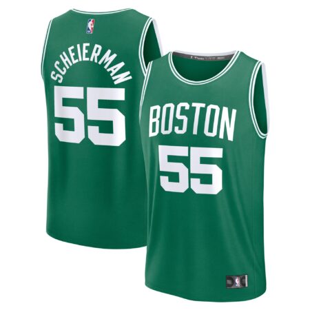 Baylor Scheierman Boston Celtics 2024 Basketball Draft Fast Break Player Jersey - Icon Edition - Kelly Green