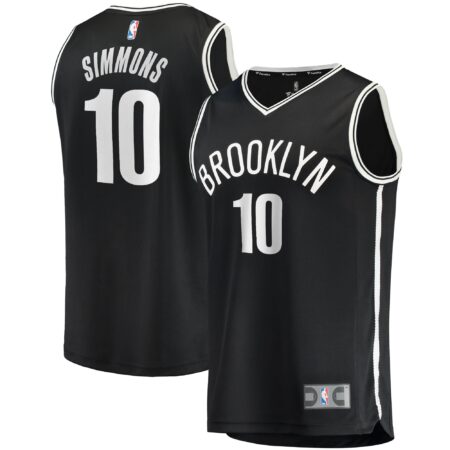Ben Simmons Brooklyn Nets Fast Break Jersey - Icon Edition - Black
