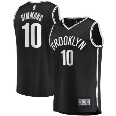 Ben Simmons Brooklyn Nets Fast Break Player Jersey Black - Icon Edition