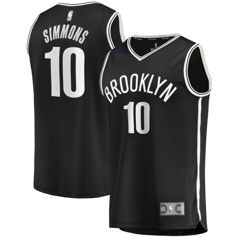 Ben Simmons Brooklyn Nets Fast Break Player Jersey Black - Icon Edition