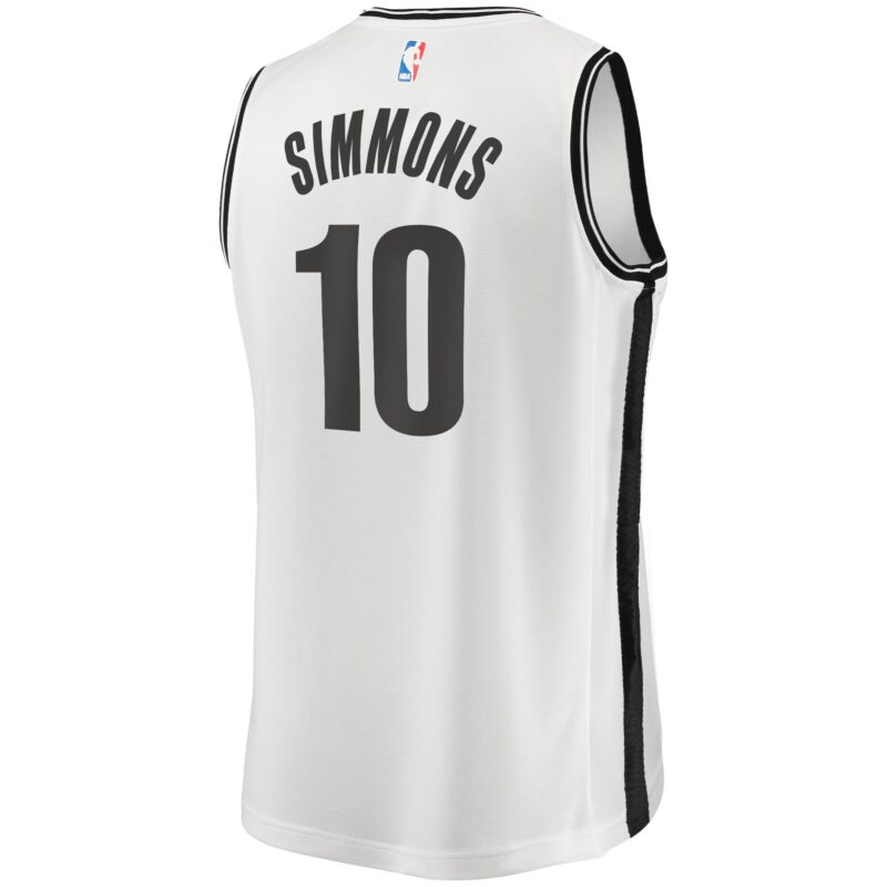 Ben Simmons Brooklyn Nets Fast Break Jersey - Association Edition - White - Image 3