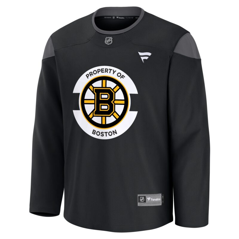 Boston Bruins Team Practice Jersey - Black - Image 2