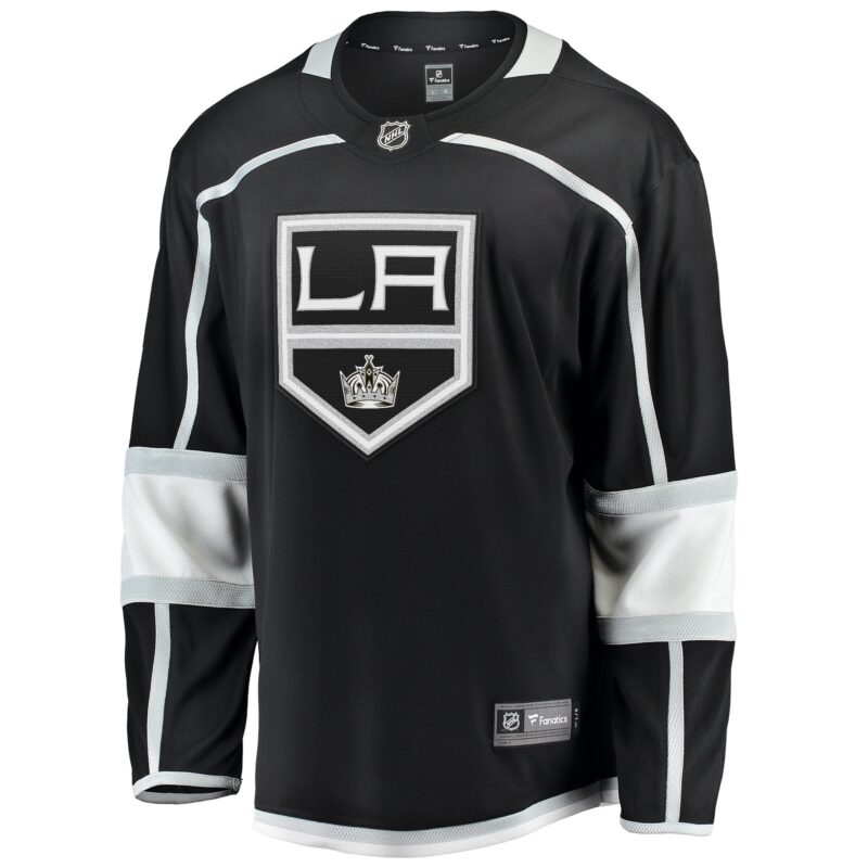 Los Angeles Kings Home Breakaway Jersey - Black - Image 2