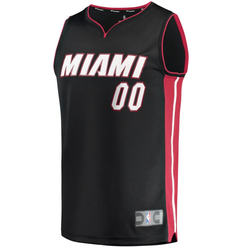 Miami Heat Fast Break Custom Jersey Black - Icon Edition - Image 2