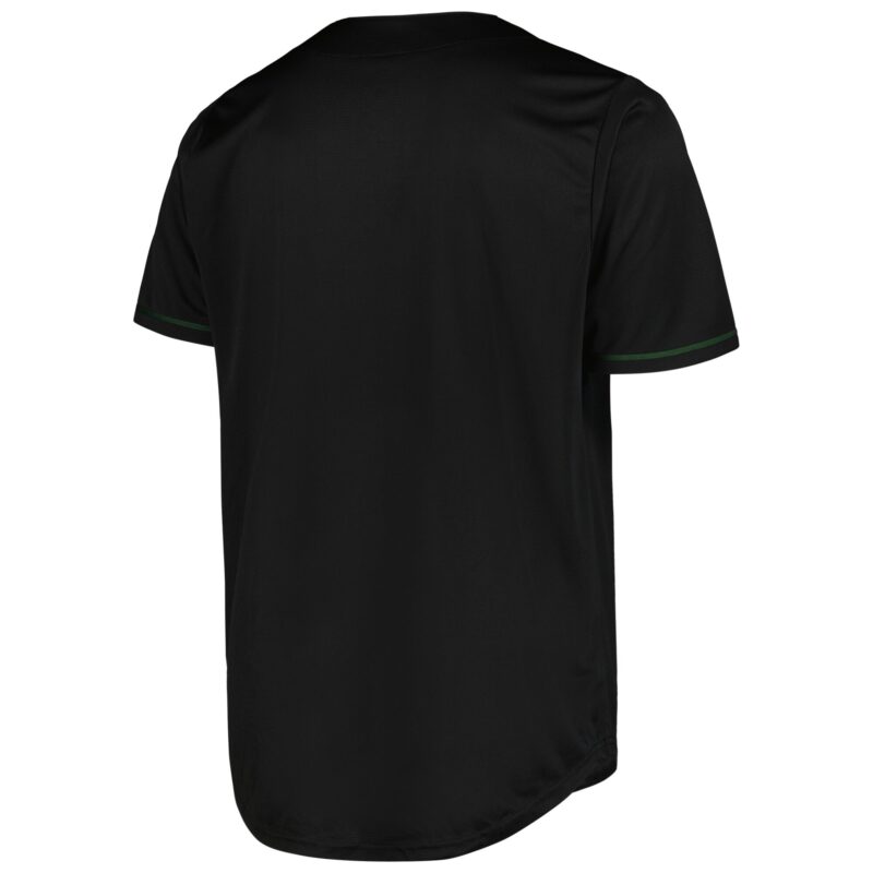 Milwaukee Bucks Pop Baseball Jersey - Black - Image 3