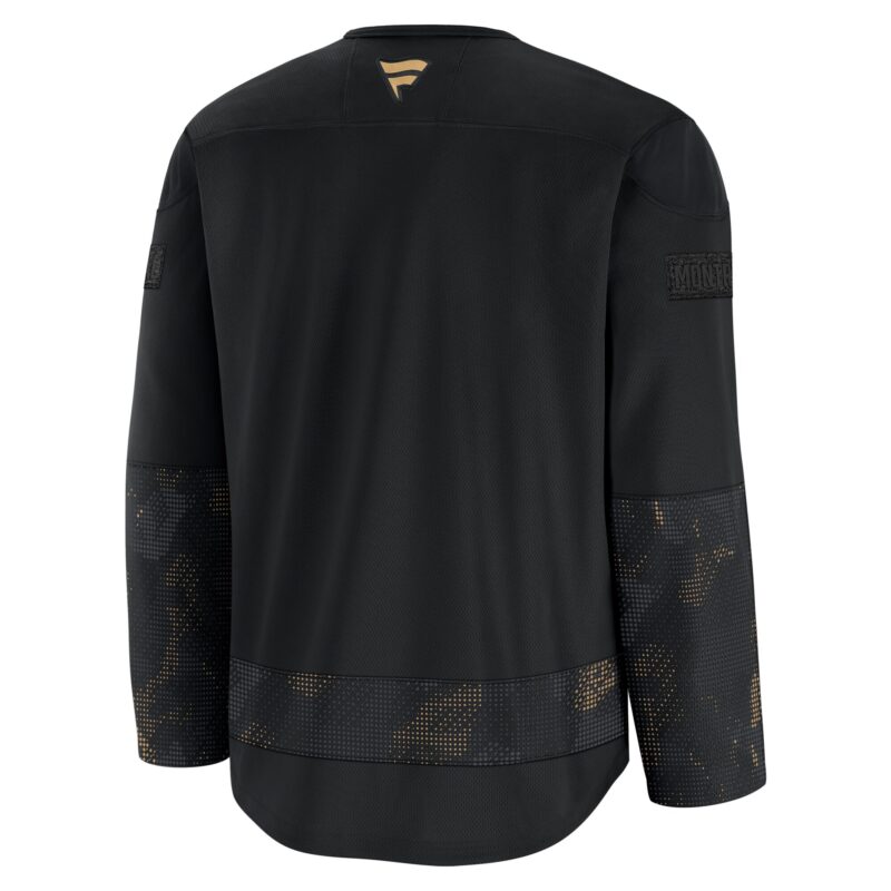 Montreal Canadiens 2024 Military Appreciation Practice Jersey - Black - Image 3