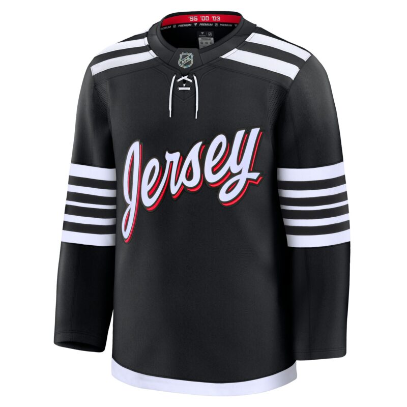 New Jersey Devils Alternate Premium Jersey - Black - Image 2
