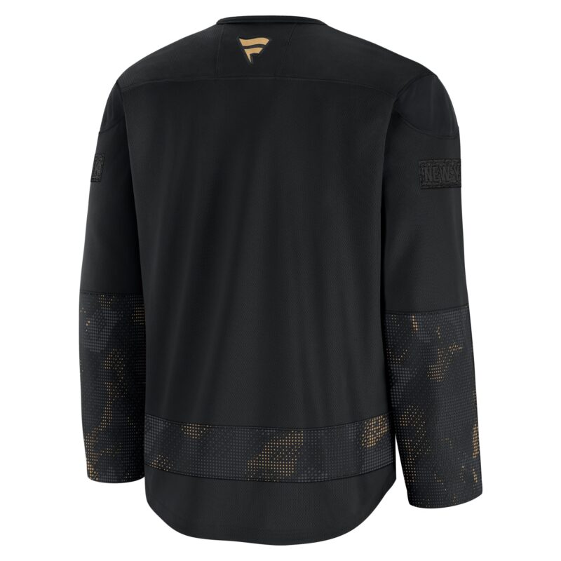 New York Rangers 2024 Military Appreciation Practice Jersey - Black - Image 3