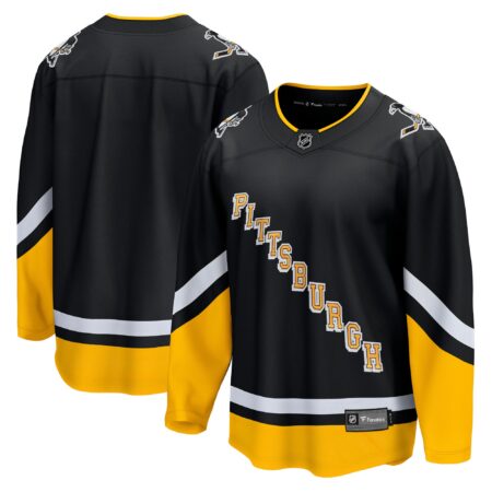 Pittsburgh Penguins Alternate Premier Breakaway Jersey - Black