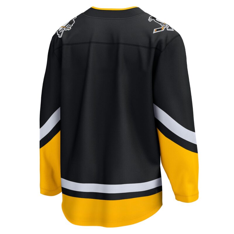 Pittsburgh Penguins Alternate Premier Breakaway Jersey - Black - Image 3