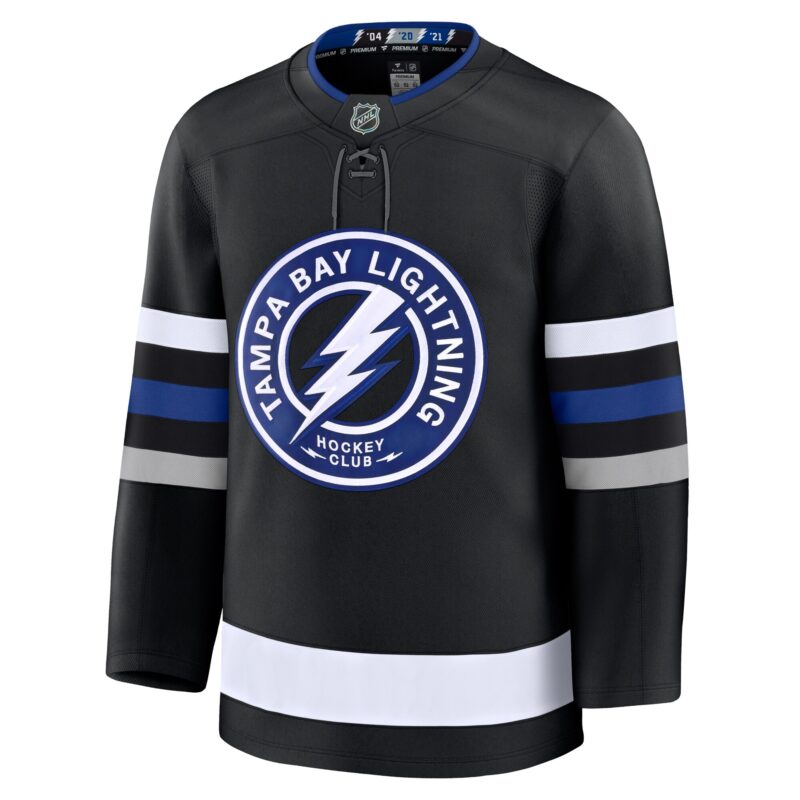 Tampa Bay Lightning Alternate Premium Jersey - Black - Image 2