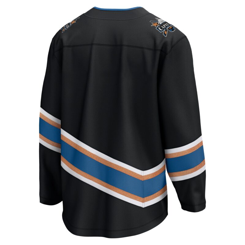 Washington Capitals Alternate 50th Anniversary Breakaway Jersey - Black - Image 3