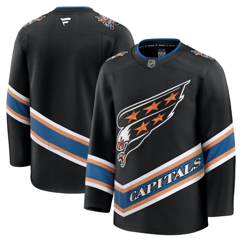 Washington Capitals Alternate 50th Anniversary Premium Jersey - Black