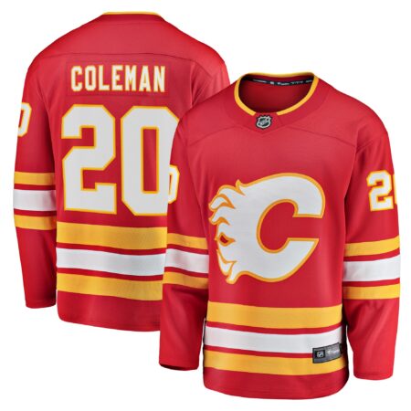 Blake Coleman Calgary Flames Home Breakaway Player Jersey - Red
