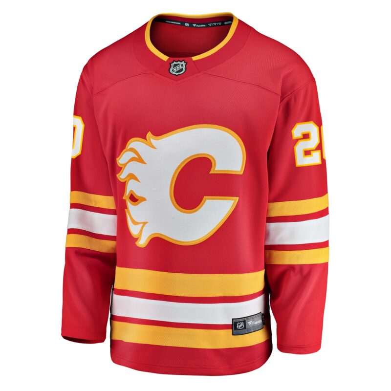 Blake Coleman Calgary Flames Home Breakaway Player Jersey - Red - Image 2