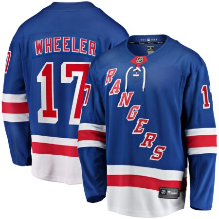 Blake Wheeler New York Rangers Home Breakaway Player Jersey - Blue