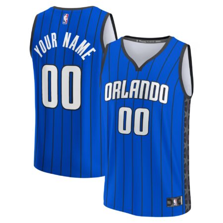 Orlando Magic Fast Break Custom Jersey - Blue - Statement Edition
