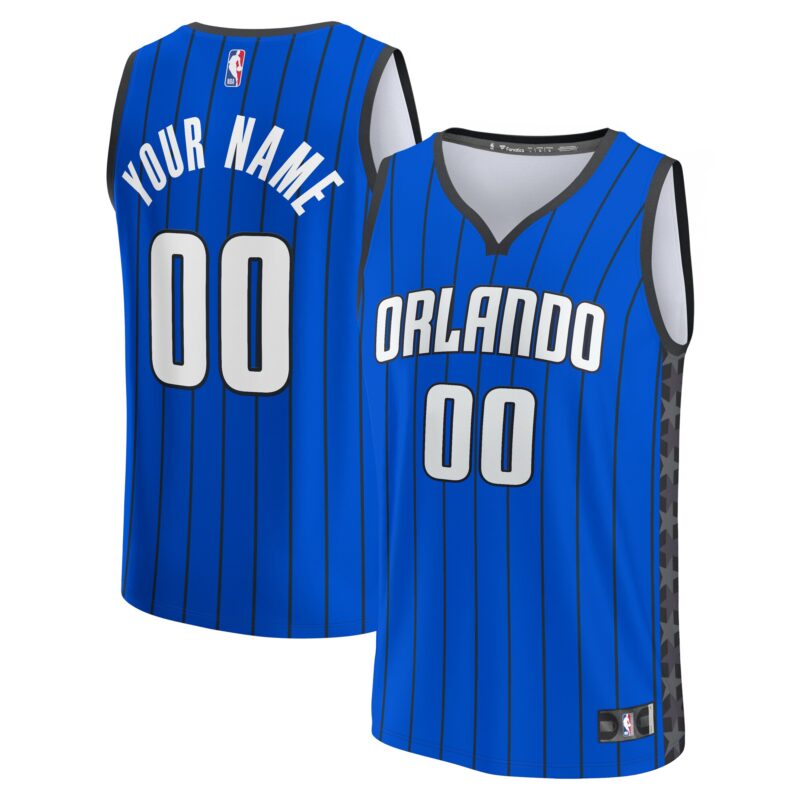 Orlando Magic Fast Break Custom Jersey - Blue - Statement Edition