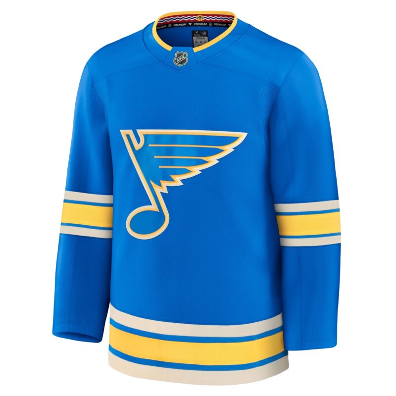 St. Louis Blues Alternate Premium Jersey - Blue - Image 2