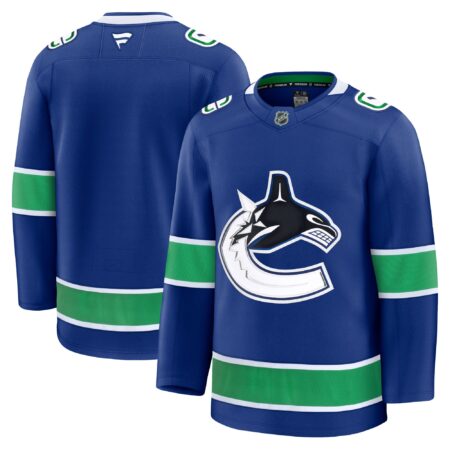 Vancouver Canucks Home Premium Jersey - Blue