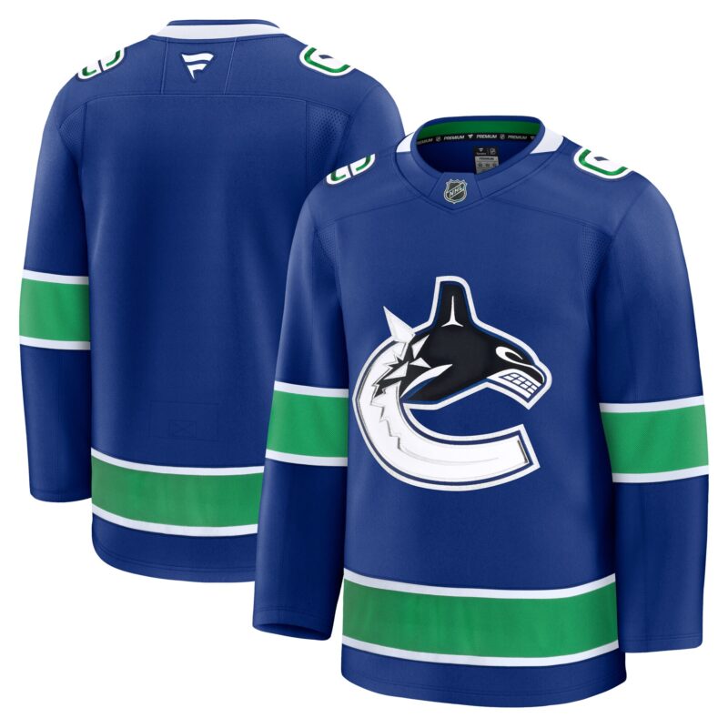 Vancouver Canucks Home Premium Jersey - Blue