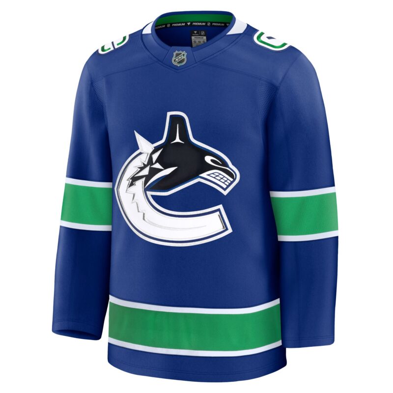 Vancouver Canucks Home Premium Jersey - Blue - Image 2
