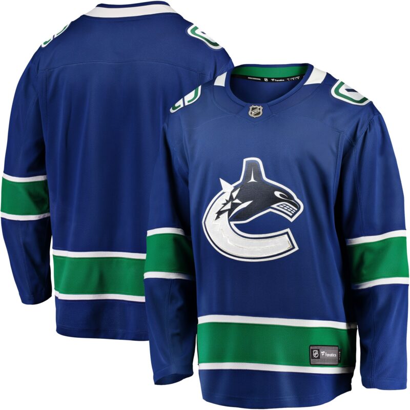 Vancouver Canucks Home Team Breakaway Jersey - Blue