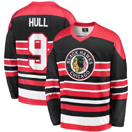 Bobby Hull Chicago Blackhawks Premier Breakaway Retired Player Jersey - Red