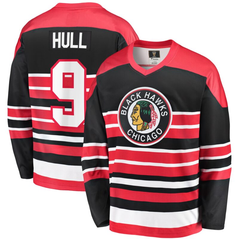 Bobby Hull Chicago Blackhawks Premier Breakaway Retired Player Jersey - Red