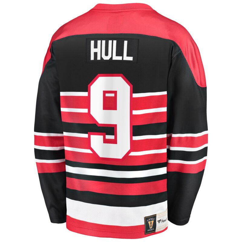 Bobby Hull Chicago Blackhawks Premier Breakaway Retired Player Jersey - Red - Image 3