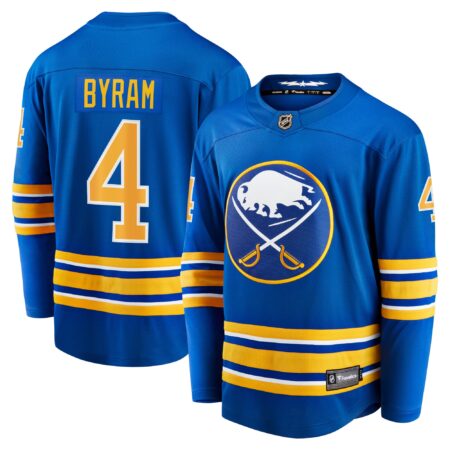 Bowen Byram Buffalo Sabres Home Breakaway Jersey - Royal