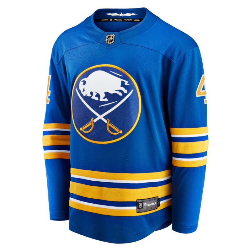Bowen Byram Buffalo Sabres Home Breakaway Jersey - Royal - Image 2