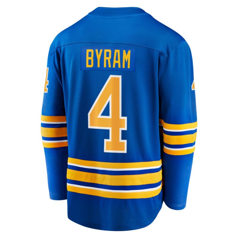Bowen Byram Buffalo Sabres Home Breakaway Jersey - Royal - Image 3