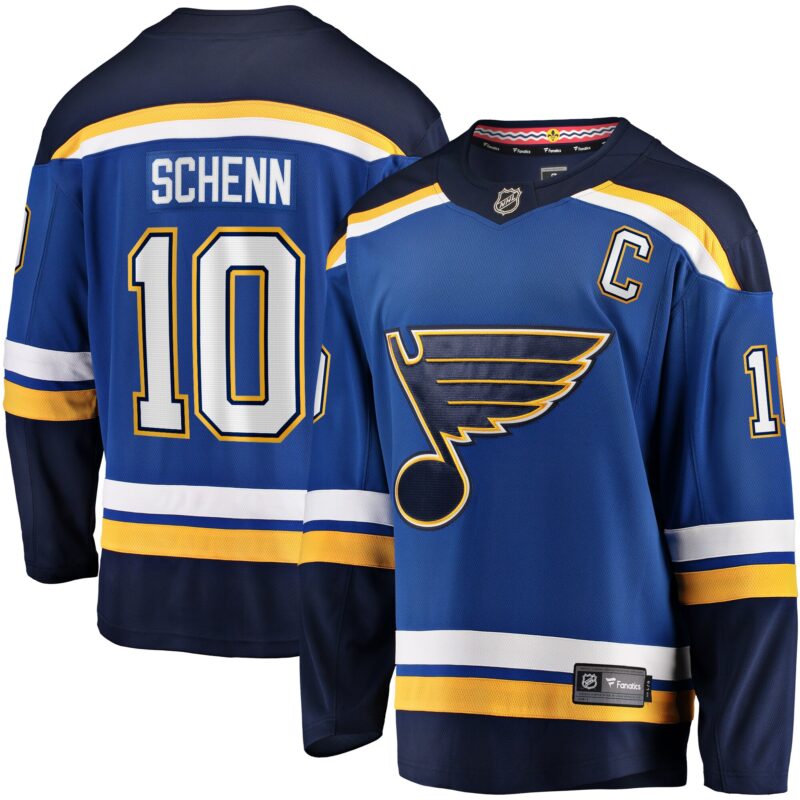 Brayden Schenn St. Louis Blues Home Breakaway Jersey - Blue