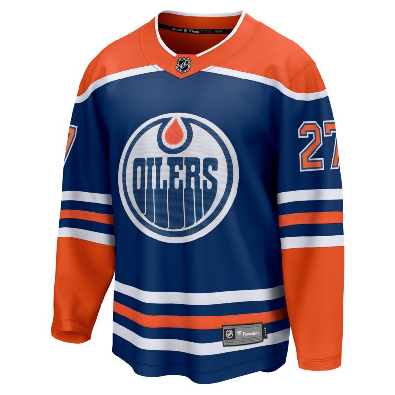 Brett Kulak Edmonton Oilers Home Breakaway Player Jersey - Royal - Image 2
