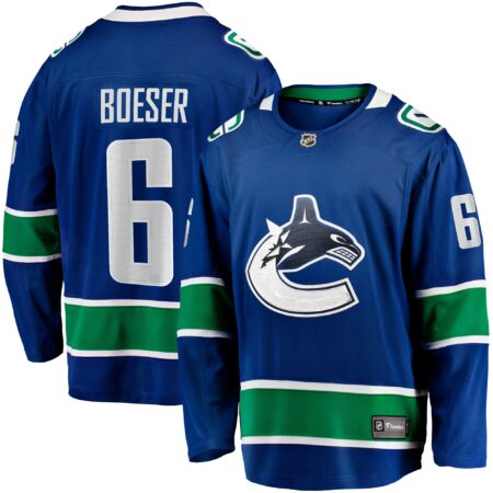 Brock Boeser Vancouver Canucks Home Breakaway Jersey - Blue