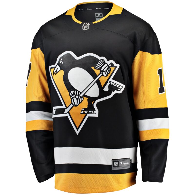Bryan Rust Pittsburgh Penguins Home Breakaway Player Jersey - Black - Image 2