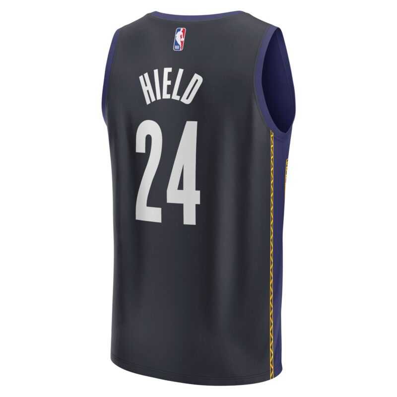 Buddy Hield Indiana Pacers Fastbreak Jersey - City Edition - Blue - Image 3