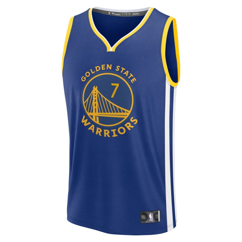 Buddy Hield Golden State Warriors Fast Break Player Jersey - Icon Edition - Royal - Image 2