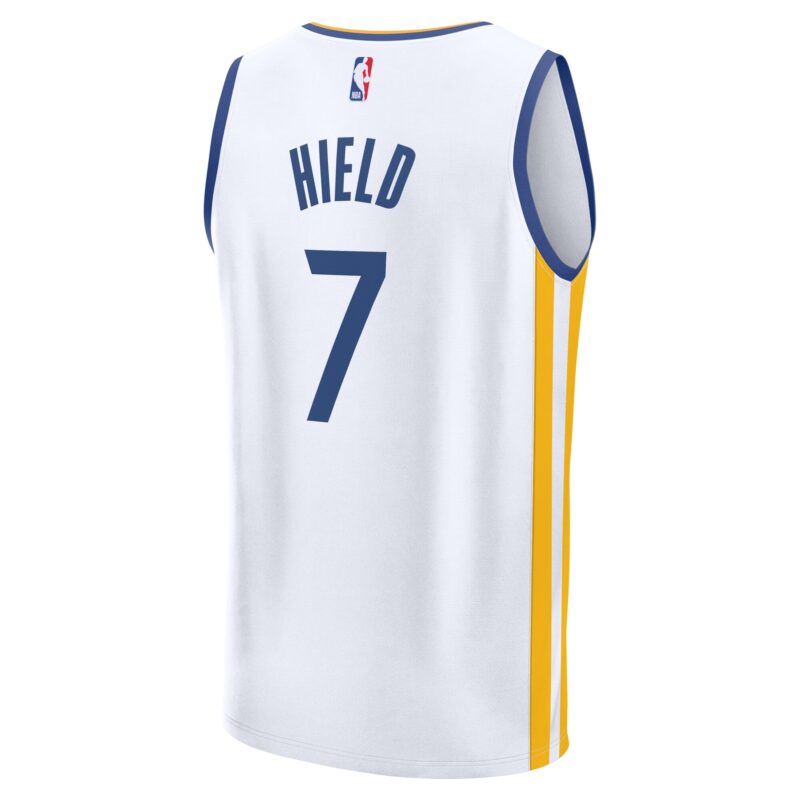Buddy Hield Golden State Warriors Fast Break Player Jersey - Association Edition - White - Image 3