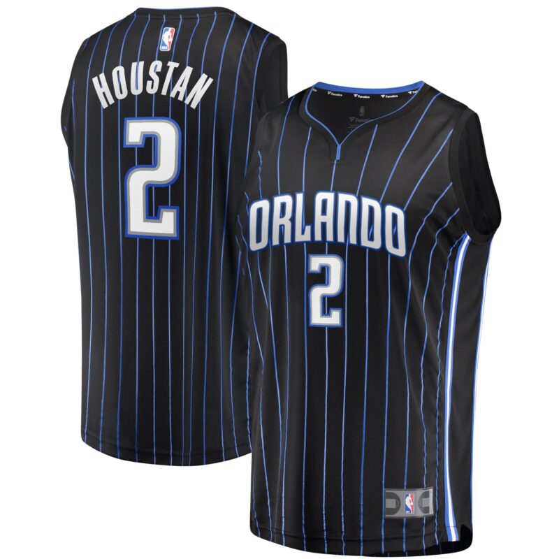 Caleb Houstan Orlando Magic Fast Break Jersey - Icon Edition - Black