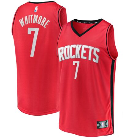 Cam Whitmore Houston Rockets Fast Break Player Jersey - Icon Edition - Red