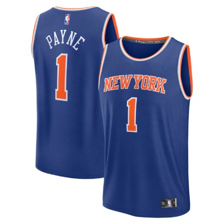 Cameron Payne New York Knicks Fast Break Player Jersey - Icon Edition - Blue