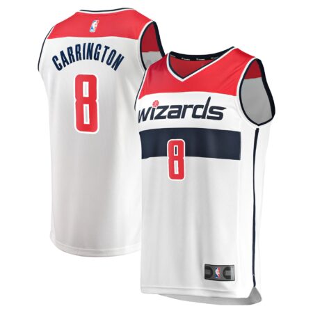 Carlton Carrington Washington Wizards Fast Break Player Jersey - Association Edition - White