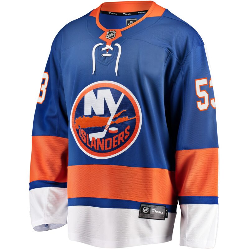Casey Cizikas New York Islanders Breakaway Player Jersey - Royal - Image 2