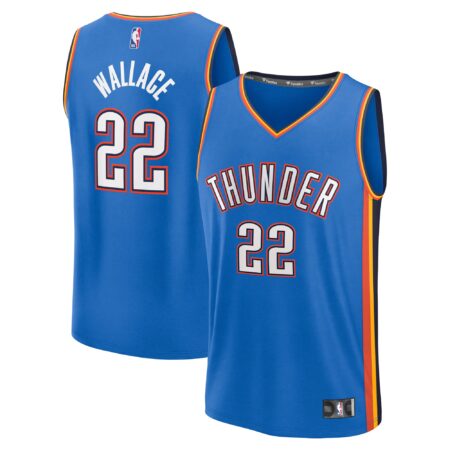 Cason Wallace Oklahoma City Thunder Fast Break Player Jersey - Icon Edition - Blue