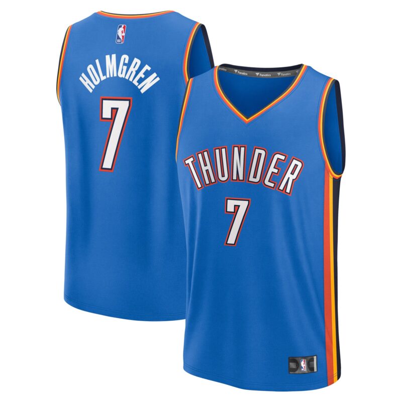 Chet Holmgren Oklahoma City Thunder Fast Break Player Jersey - Icon Edition - Blue